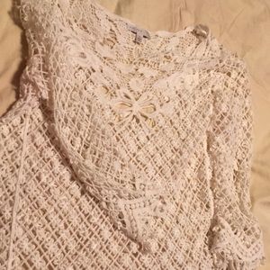 Crochet lace top